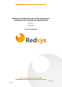 Manual de integración con el TPV Virtual para