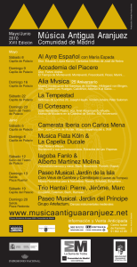 AF Cartel (12 4 10) - Música Antigua Aranjuez