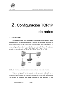 2. Configuración TCP/IP de redes - ELAI-UPM