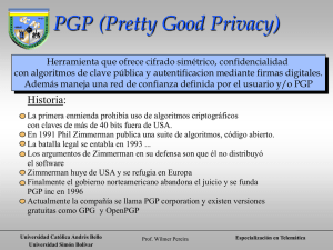 PGP (Pretty Good Privacy) - LDC