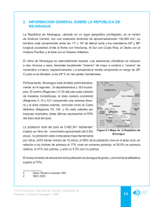 Información General Sobre la República de Nicaragua (PDF, 2