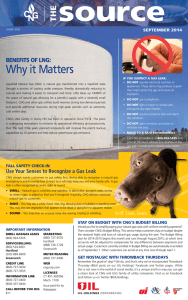 Why it Matters - Connecticut Natural Gas