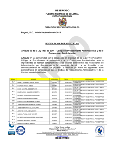 reservado reservado - Ejercito Nacional de Colombia