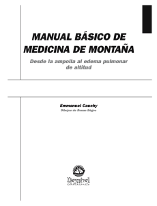 Manual de medicina de montaña (Ediciones Desnivel)