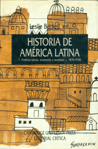 HISTORIA DE ¡i AMÉRICA LATINA