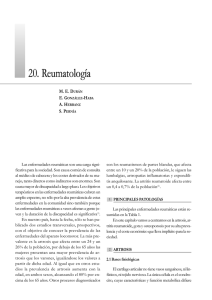 20. Reumatología