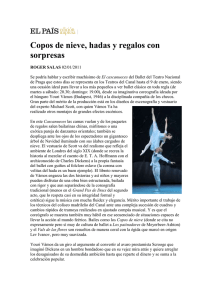 Crítica El Pais - Real Conservatorio Profesional de Danza