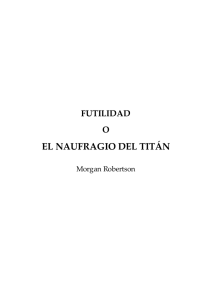 el naufragio del titán