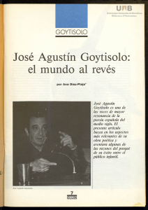 José Agustín Goytisolo: el mundo al revés