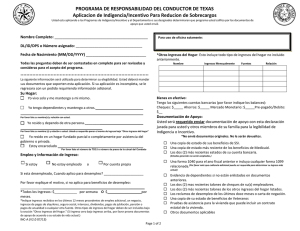 Print Full Name - Texas DPS Driver Responsibility Surcharge Program