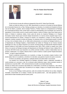 Prof. Dr. Rubén Darío Ronchetti (06/06/1957 – 08/06/2013)†