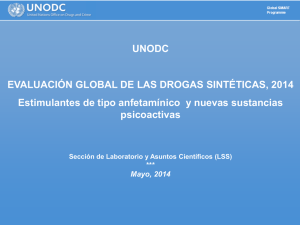 La evaluación global de las drogas sintéticas, 2014