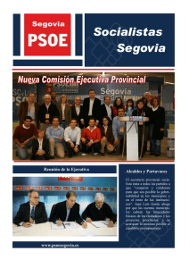 Socialistas Segovia