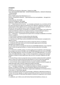 CATAMARCA Ley 5174 - Ministerio del Interior