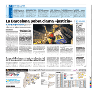 La Barcelona pobra clama «justícia»