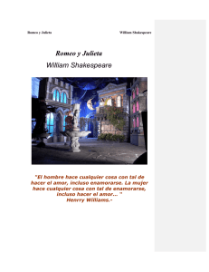 Romeo y Julieta William Shakespeare