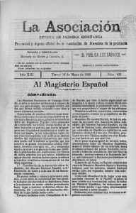 Al Magisterio Español - Biblioteca Virtual de Aragón