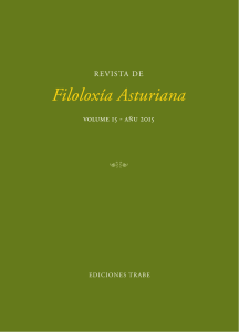 Filoloxía Asturiana - Universidad de Oviedo