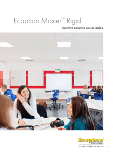Ecophon Master™ Rigid - Confort acústico en las aulas