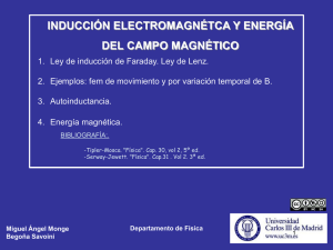 Tema 11. Inducción Electromagnética y Energía del Campo