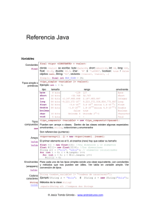 Referencia Java
