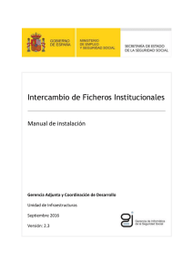 A002. Manual de instalación IFI - Sede Electrónica de la Seguridad