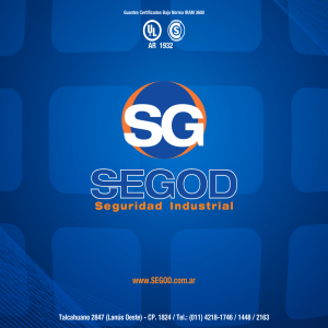 descargar catalogo - SEGOD SRL | Seguridad Industrial