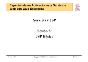 JSP Básico - Universidad de Alicante