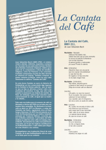 La Cantata del Café de Bach