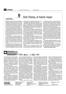 Dick Cheney, el halcón mayor