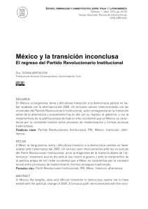 México y la transición inconclusa