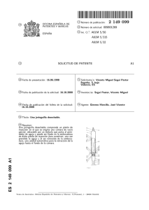 ejemplo de patente española - Oficina Española de Patentes y Marcas
