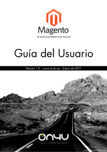Manual Magento en Español de On4u.