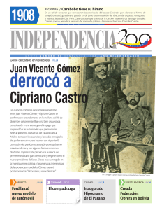 Cipriano Castro - Independencia 200