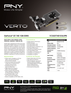 GeForce® GT 740 1GB DDR3 VCGGT7401D3LXPB