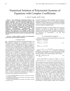 Numerical Solution of Polynomial Systems of Equations with