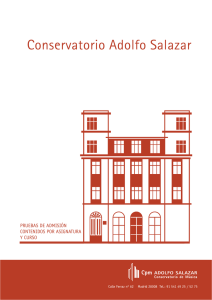 Conservatorio Adolfo Salazar