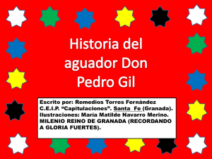 historia del aguador pedro gil