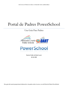 Portal de Padres PowerSchool