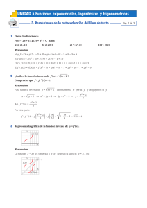 UNIDAD 5 Funciones exponenciales, logarítmicas y trigonométricas