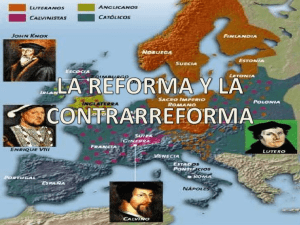 THE REFORMATION AND THE COUNTER