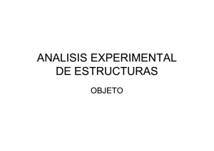 ANALISIS EXPERIMENTAL ANALISIS EXPERIMENTAL DE