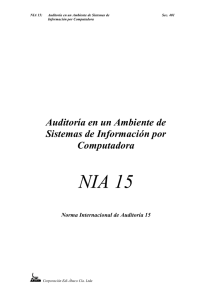 NIA 15 - Colegio de Contadores del Estado Sucre