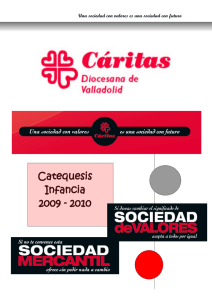 Catequesis Infancia 2009 - 2010 - Cáritas Diocesana de Valladolid