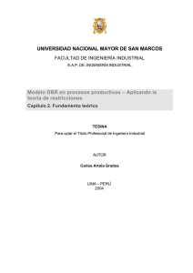 UNIVERSIDAD NACIONAL MAYOR DE SAN MARCOS Modelo