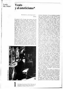 Yeats y el esteticismo - Revista de la Universidad de México