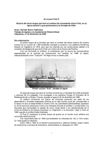 el crucero capitan prat iii - Academia de Historia Naval y Marítima de
