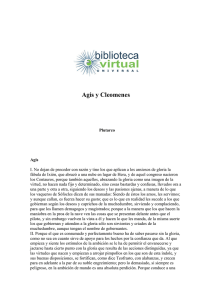 Agis y Cleomenes - Biblioteca Virtual Universal