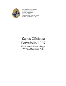 Casos Clínicos: Portafolio 2007