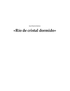 Río de cristal dormido (comentado)